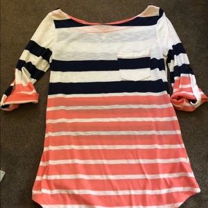 3 quarter sleeved shirt